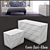 Corte Zari Italian Dresser & Chest - Elegant Storage Solution 3D model small image 1
