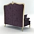 Italian Vogue DV Home Designer Sofa 3D model small image 3