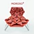 Floral Bliss Lounger 3D model small image 1