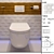 Modern Bathroom Set: Olympia, Geberit, Dune, Tosca 3D model small image 1