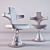 Elegant Madre Stool for Modern Style 3D model small image 2