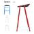 EcoSeat+: Sustainable Steel Frame Saddle 3D model small image 1