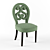 Elegant Green Chair by Patrizia Garganti 3D model small image 1