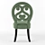 Elegant Green Chair by Patrizia Garganti 3D model small image 2