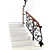 Elegant Staircase for Timeless Charm 3D model small image 3