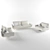 ComfortMax Sofa 3D model small image 2