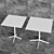 Modern Square Tables - 70x70 / 80x80 3D model small image 2