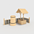 Rustic Village Set  3D model small image 1