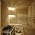 Harvia Variant Sauna: Pure Relaxation 3D model small image 2