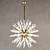 Elegant Diallo Large Chandelier 3D model small image 1