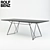 Modern Dining Table: ROLF BENZ CO-SINUS 3 3D model small image 1