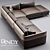 Luxury Comfort Sofa 3D model small image 2