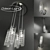 Odeon 2086 Collection: Chandelier, Pendant, Sconce & Table Lamp 3D model small image 1