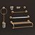 Title: Classical Church Bathroom Set 3D model small image 1