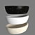 Elegant Marble Wash Basins 3D model small image 2