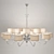 Elegant Crystal Chandelier 3D model small image 1