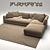 Elevate Your Comfort: Flexform Sofa 3D model small image 1