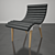 Sleek Curve Armchair by Castor Design 3D model small image 1