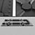 Zigmund & Shtain GN 116 1B Gas Cooktop 3D model small image 3