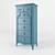 AIX Solid Wood Chest - 70x42x140 cm 3D model small image 2