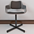 Sleek Duco Finish Chair 3D model small image 1
