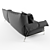 Sleek Chat 12 Sofa 3D model small image 3