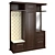 Ast-Mebel Hallway Cabinet 3D model small image 1