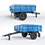 Semi-Trailer Tractor: 1PTS Uniaxial 3D model small image 1