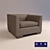 LIA Collection: Luxury Italian Armchair 3D model small image 1