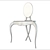 Elegant Vanity Table by Christopher Guy 3D model small image 3