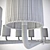 SYLCOM Modern Chandelier (2120/12 K FU) 3D model small image 3