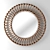 Modern Braid Mirror: Stylish Reflection 3D model small image 1