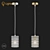 Cristallo Lightstar: Captivating Gold or Chrome 3D model small image 1
