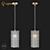 Elegant Gold Cristallo Lightstar 3D model small image 1