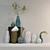 Honeycomb Linework Vases 3D model small image 1