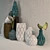 Honeycomb Linework Vases 3D model small image 2