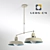 Retro Chic Pendant Light - LEDS-C4 3D model small image 2