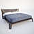 Modern Dorelan Lirs Bed - Designer Mario Ferrarini 3D model small image 1