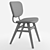 Sleek Cafe Chair 3D model small image 2