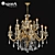 Luxurious Crystal Chandelier: Osgona Lusso Art.788152 3D model small image 1