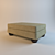 Ashley Lilly - Caramel Ottoman 32602-14 3D model small image 1