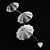 Nuvola x 3: Sleek and Stylish Floor Lamp 3D model small image 3