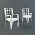 Sleek Muse Dining: Modern Elegance 3D model small image 2