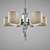 Glamorous Lighting for Officina Luce 3D model small image 1