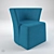 Elegant Arko Armchair for Stylish Comfort 3D model small image 1