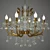 Elegant Crystal Chandelier - SUSANNA 3D model small image 1