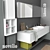 Novello Libera 3D Bathroom Vanity 3D model small image 2