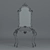 Modern Console Table - V-Ray Rendered, 3ds Max & OBJ Formats 3D model small image 4