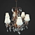 Elegant DF-Lighting Chandelier 3D model small image 1