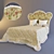 Elegant Dolce Rosa R110B Bed 3D model small image 1